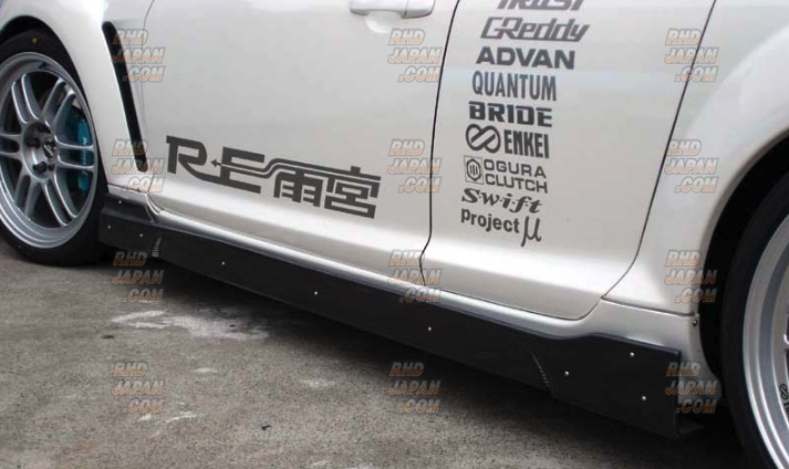 RE-Amemiya Side Diffuser Set FRP - RX-8 SE3P - RHDJapan